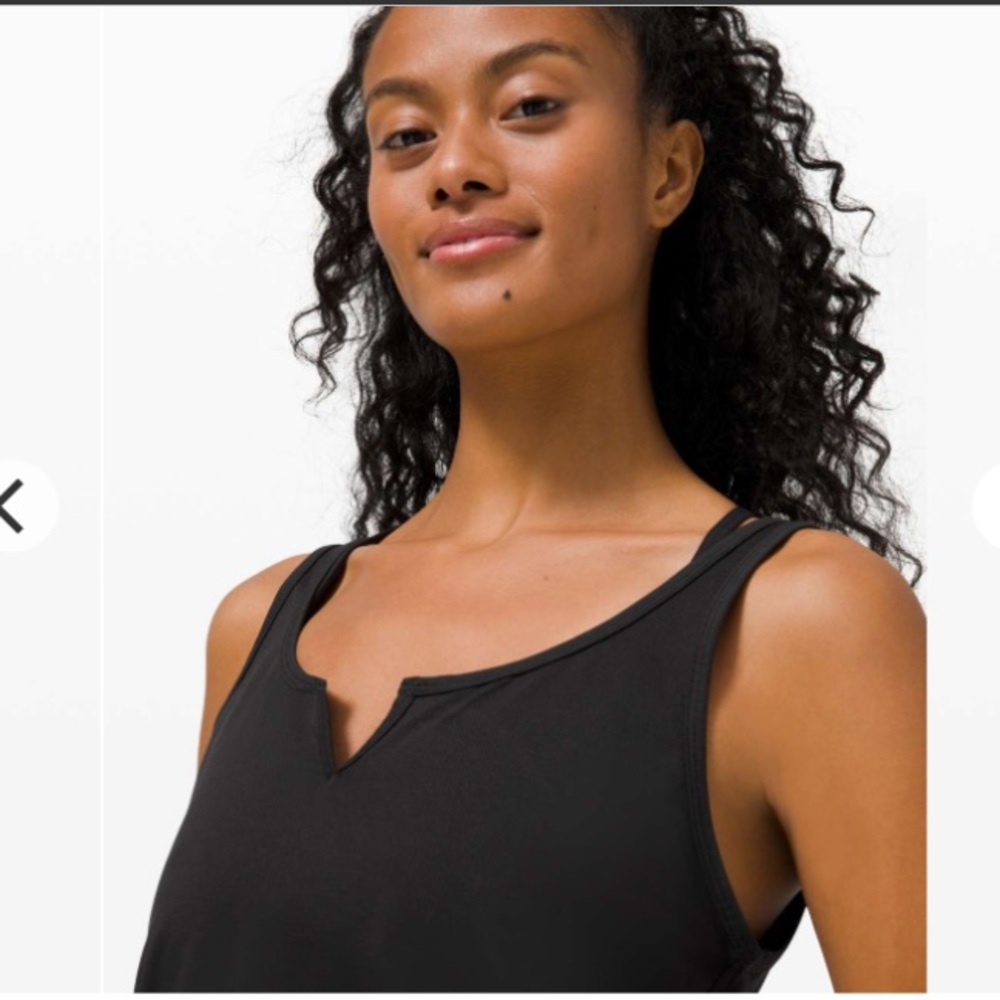 Lululemon Cropped Henley Tank Top - Picture 9 of 10